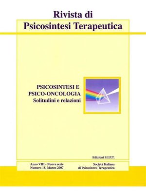 cover image of Rivista di Psicosintesi Terapeutica n.15